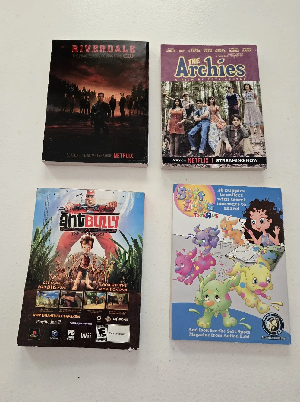 4 Archie Series Books 1 Betty Veronica Double Digest #147 Archie's Funhouse